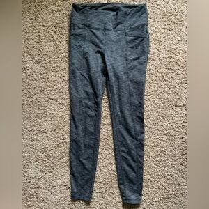 Grey Athleta Leggings, Size M